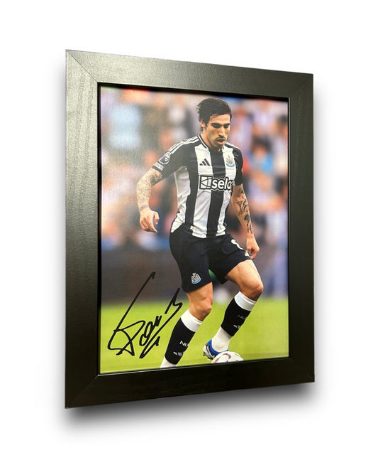 NUFC Sandro Tonali A4 framed print 24/25