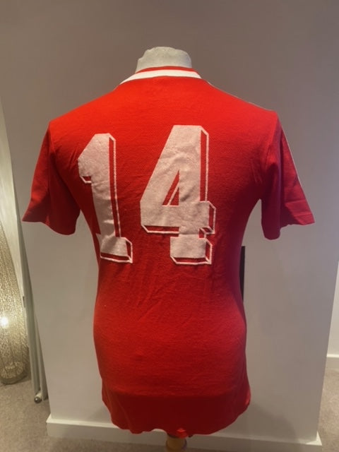 1986 World Cup England 3 Poland 0 Shirt swapped by Chris Waddle