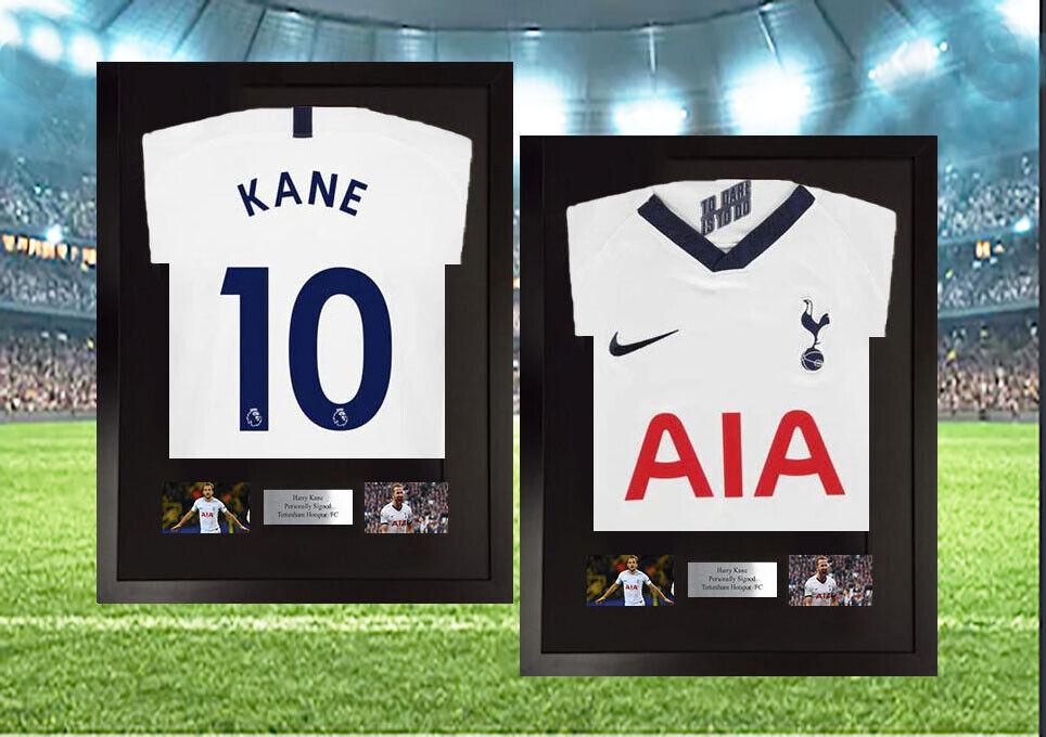 FRAME FOR FOOTBALL SHIRT-SIGNED SHIRT FRAME-Tottenham Hotspur Spurs **UK'S NO1 SHIRT FRAME*