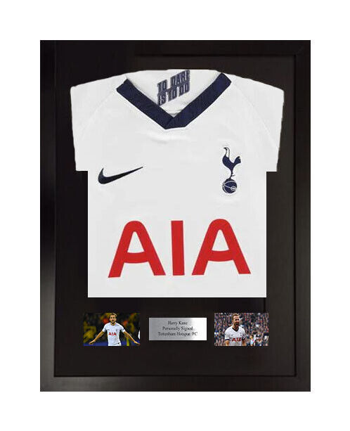 FRAME FOR FOOTBALL SHIRT-SIGNED SHIRT FRAME-Tottenham Hotspur Spurs **UK'S NO1 SHIRT FRAME*