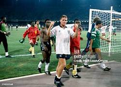 1990 World Cup England 3 - 2 Cameroon 1st July 1990 Joseph-Antoine Bell Shirt