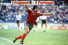 1986 World Cup England 0 - 1 Portugal 3rd June 1986