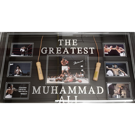 Muhammad Ali Signed Skipping Ropes