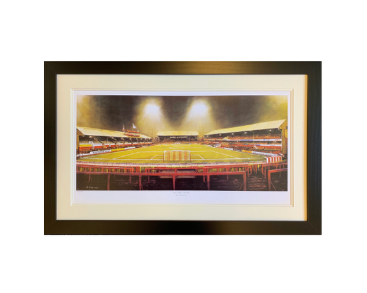 Sunderland AFC "Calm before the roar" Roker Park Framed Print