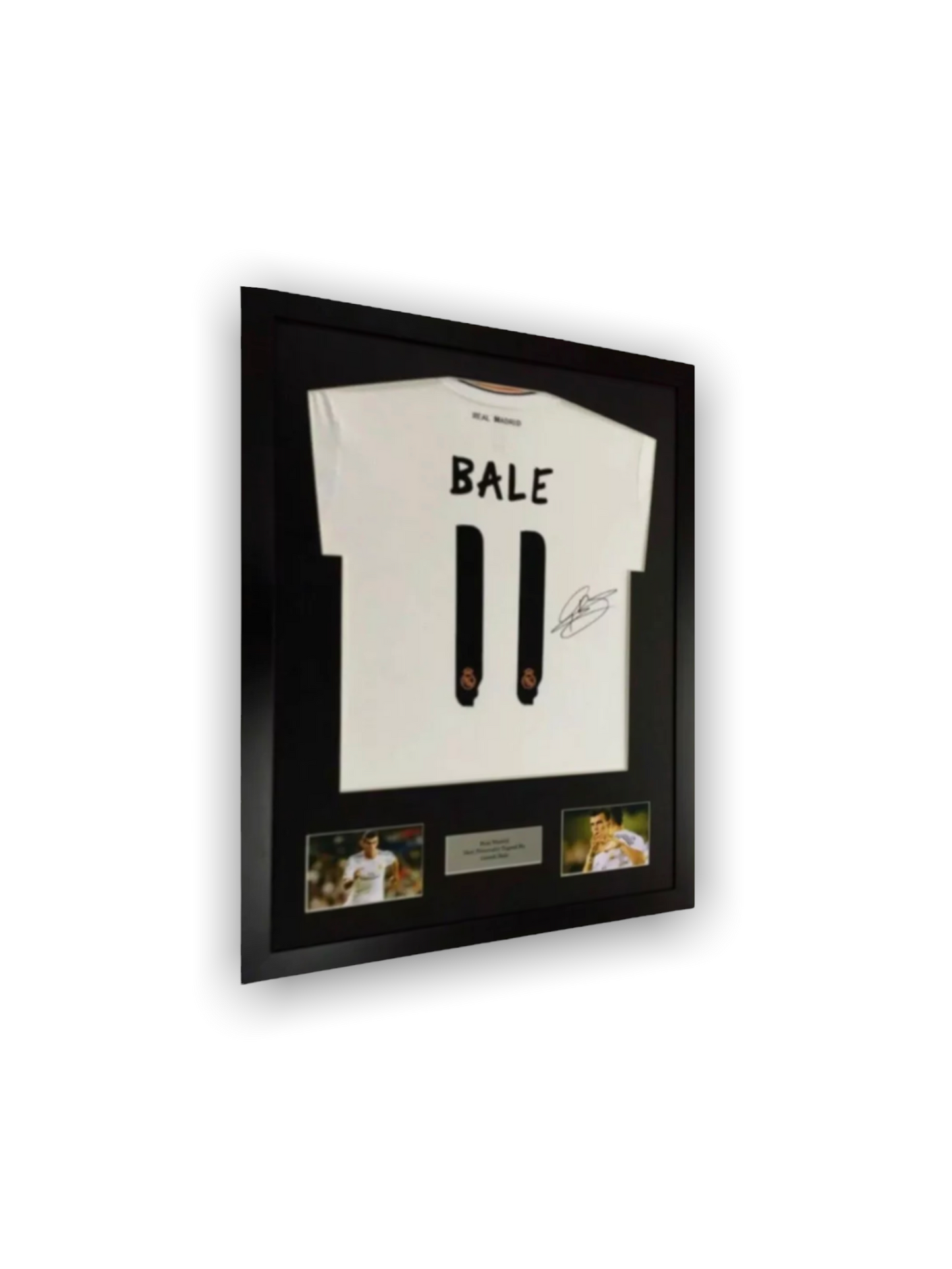 A T-Shirt style DIY Frame With Plaque & Landscape Photo Cut outs