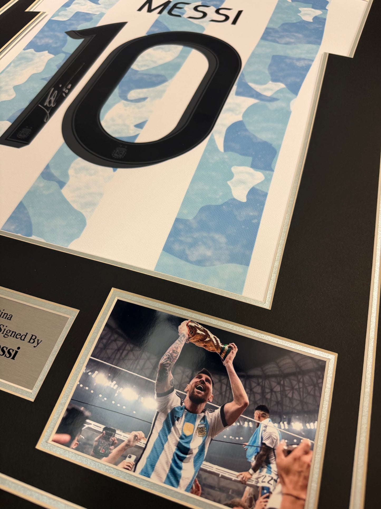 Lionel Messi Signed Argentina Shirt