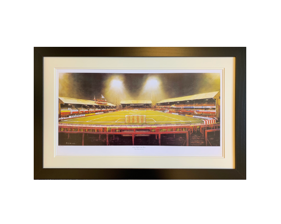 Sunderland AFC "Calm before the roar" Roker Park Framed Print